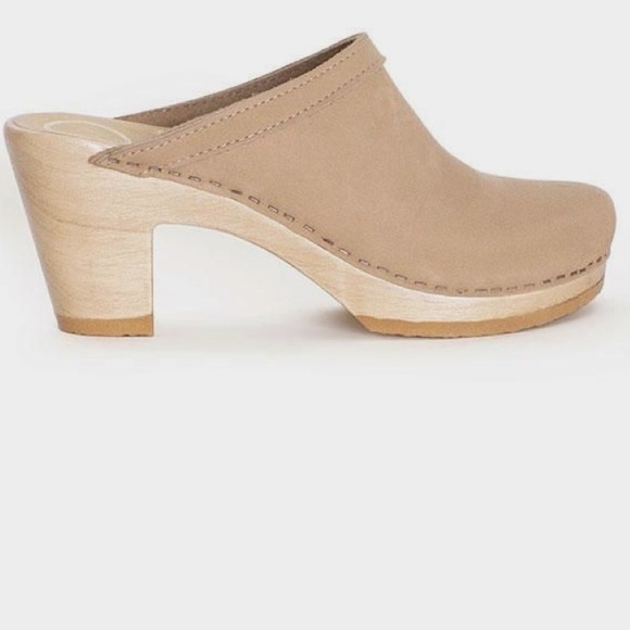 No. 6 Shoes - No. 6 Bone Old school Clog